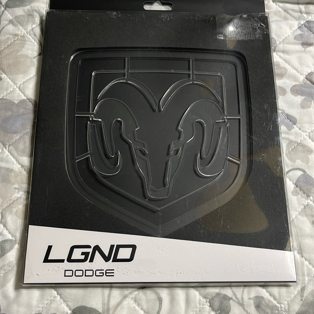 New LGND Dodge clear carpet detailing stencil
